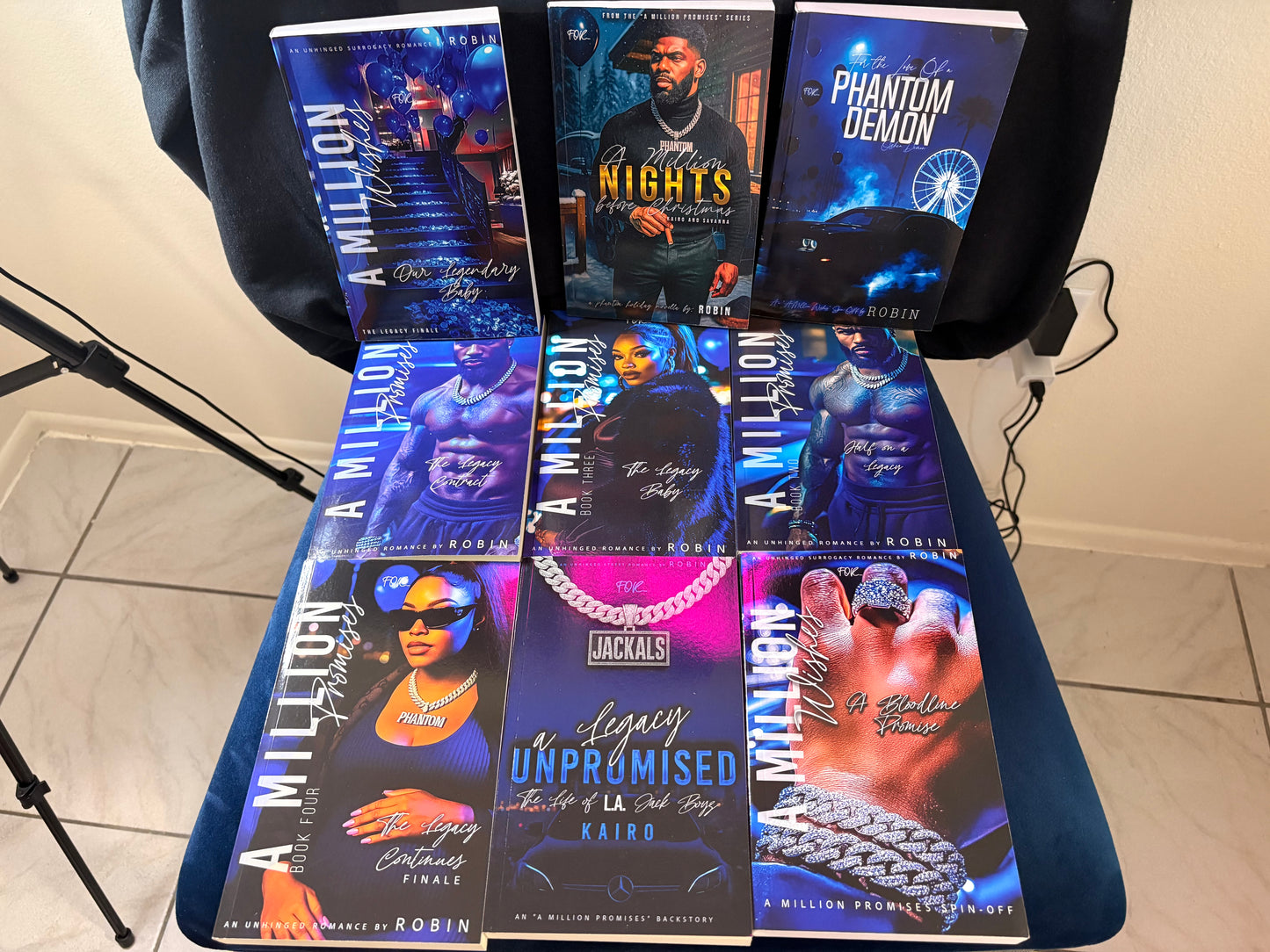 A Million Promises Series Set (Custom Box NOT INCLUDED)